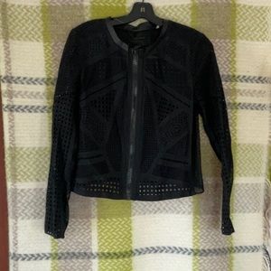 ELIE TAHARI Mesh Jacket